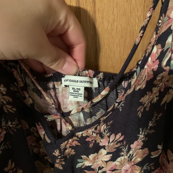 AEO Floral Romper - Picture 3 of 5